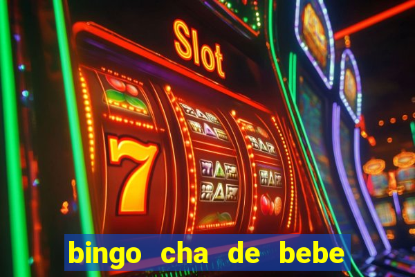 bingo cha de bebe cartelas para imprimir